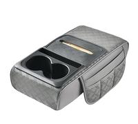 Nbbwwu Funda para Consola Central,Reposabrazos Elevador con Almacenamiento - Funda Multifuncional Antideslizante para Consola Central de Camioneta con Portavasos