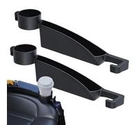 Nbbwwu Organizador Rellenador de Huecos para Asientos de Coche - Tira Organizadora para Automóvil con Orificios para Cinturón,Portaobjetos de Almacenamiento para Consola Interior de Automóvil SUV