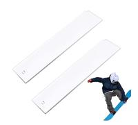 Nbbwwu Rascador para Tabla de Snowboard | Herramienta de Mantenimiento Invernal para Tablas | 2 Piezas de Precisión para Deportes Exteriores Esquí Skate Snowboard Skimboarding Viaje