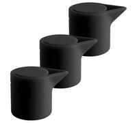 Nbbwwu Tapones Para Vino De Botellas | Tapón Hermético para Champagne,Corchos de Champán Herméticos de Silicona 3 Piezas para Bodas Picnics Cenas Familiares Festivales