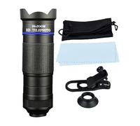 Nbbwwu Telescopio monocular para adultos | Telescopio monocular para observar las estrellas | Lente de súper zoom de resolución 4K para pesca, senderismo, camping, familiares y amigos