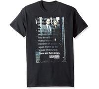 NBC SVU - Law & Order Special Victims Unit Adult T-Shirt Black 3XL