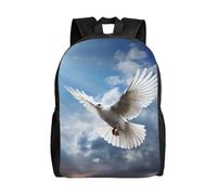 NBCCDVSH Peace Dove - Mochila de viaje para mujeres y hombres, mochila impermeable para laptop de 15.6 pulgadas, mochila de trabajo y negocios