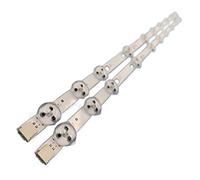 NBCNZCTSAS 1 1leds Falta de retroiluminación Adecuada for Telefunken TE32182B29C10 32TLKDLEDSMAKT 32XT3000DM Kit de Bares TV LED Banda Innotek 32" NDV REV0.0 REV1.1