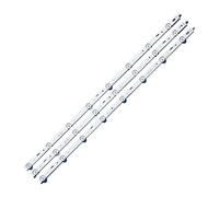NBCNZCTSAS 1 juego = 3 tiras de retroiluminación LED 8 lámparas for televisor 32" KDL-32RD303, compatible for KDL-32R303C y KDL-32R303B, número pieza 1-889-675-12 IS4S320DNO01 LM41-00091J