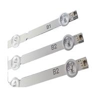 NBCNZCTSAS 630mm LED Tiras 7leds aptas for LG 32" Adecuado Row2.1 Adecuado Rev 0.9 a1 b1 b2 Tipo 3 2LN570V 32LN613V 32LN536U 32LN542V 32LN540V 32LN541V 6916L-1204A