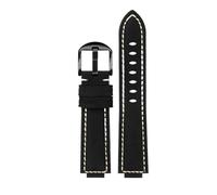 NBCNZCTSAS Ajuste for Casio AP Farmhouse Oak correa de reloj GA-2100 GM-2100 correa de reloj de cuero Vintage esmerilado modificado 16m accesorios de pulsera for hombre(Black-black)