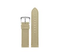 NBCNZCTSAS Ajuste for Tissot Chrono XL SeriesT116.617A Correa de nailon 1853 / Ajuste for reloj de lona Mido for accesorios de reloj Pulsera for hombre 22 mm(Khaki sk)
