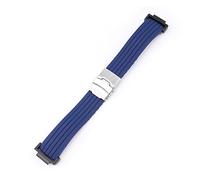 NBCNZCTSAS Correa de 16 mm GA-2100 GA-110 GD-100 DW-5600 6900 GW-M5610 Accesorios de pulsera de muñeca for la muñeca de reloj de silicona ajustado for Casio Fit For G-Shock(Royal Blue)