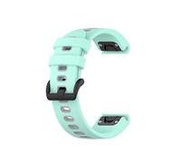 NBCNZCTSAS Correa de reemplazo de silicona Ajuste for Garmin Fit for Tacto Adecuado DELTA Descenso mk1 mk2 mk2i reloj suave TPU Pulsera impermeable(37 EU,Descent mk2i)