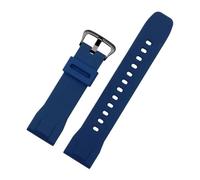 NBCNZCTSAS Correa de reloj compatible for CASIO PRG-600yb-3 / PRG-650 / PRW-6600, correa de reloj deportiva de silicona for hombre, 24mm(Blue-black)