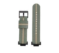 NBCNZCTSAS Correa de reloj de lona de nailon for hombre, adaptador plateado, compatible for CASIO DW5600 GWb5600 GWM5610 GM5600, azul, negro, gris, rojo, cian, caqui(Cyan beige-B,DW5600)