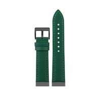 NBCNZCTSAS Correa de reloj de nailon for parte inferior de cuero for hombre, correa de reloj de 20, 21, 22 y 24mm apta for Tag Heuer F1, serie Carrera Aquaracer(Green-B pin,21mm)