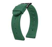 NBCNZCTSAS Correa de reloj Waffle apta for Seiko PROSPEX SKX007 Water Ghost 20mm 22mm abulón pequeño MM correa de silicona for reloj deportivo de buceo for hombre(B green-Black,Width 22mm)