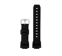 NBCNZCTSAS Correa de resina for reloj Casio Fit For G-Shock GM-2100 GM-S2100 GA-2100 GM-5600/GA5600, correa de reloj deportiva de goma negra, verde y azul for hombre(Black silver pin)