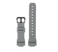NBCNZCTSAS Correa de resina for reloj Casio Fit For G-Shock GM-2100 GM-S2100 GA-2100 GM-5600/GA5600, correa de reloj deportiva de goma negra, verde y azul for hombre(Gray black pin)