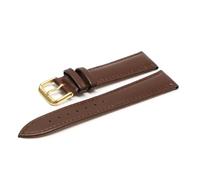 NBCNZCTSAS Llegó 1 4 mm 16 mm 18 mm 20 mm 22 mm 24 mm Pulsera de cuero de cuero Pulsera Pulsera Black Brown(Dark brown G,20mm)