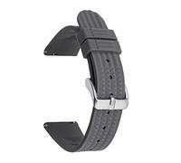NBCNZCTSAS Mira la correa for el ajuste de la banda de reloj de silicona de liberación rápida de Seiko for Samsung Fit for Huawei Watch Buceo de goma de goma reemplazar la cinta de muñeca 20 mm 22 mm(