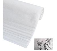 NBEADS 10 Pz de Papel Morera, Papel de Seda para Decoupage Natural de 144x35cm Papel de Arroz de Fibra Natural para Escribir Y Pintar Papel Decorativo, Manualidad de Papel para Hacer Tarjetas, Blanco