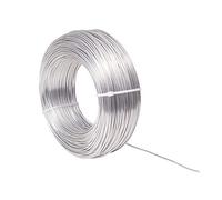 NBEADS 100m 1.5mm Alambre de Aluminio Plateado, Alambre de Metal Floral para Manualidades DIY Fabricación de Joyas Fabricación de Abalorios Y Modelado de Esculturas