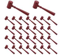 NBEADS 30 piezas de plástico para martillo de juez, accesorios de disfraz de árbitro para fiesta de tribunal, Halloween, cosplay, decoración de oficina en casa, 11 x 3,5 cm