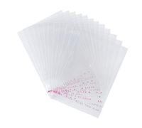 NBEADS Bolsas de celofán Transparentes de Polipropileno, 1000 Unidades, 100 x 70 mm, de la Marca