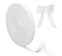 NBEADS Correa de algodón de 25 m de ancho, correas de polialgodón para bolsas, asas, cinta de sarga de costura para bolsas de mano, correa de bolso, tela de costura, manualidades, envoltura de regalos