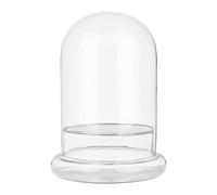 NBEADS Cubierta de Cúpula de Vidrio Decorativa, Vitrina Pequeña de 11.9x16cm, Cúpula, Campana, Tarro para Plantas, Suculentas En Miniatura, Luces de Hadas de Flores, Decoración de Mesa
