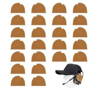 NBEADS Juego de 30 piezas de gancho y bucle, parches tácticos de gancho para auriculares con cubierta de gancho y bucle de polipropileno para auriculares tácticos, 1.97 x 2.76 x 0.08 pulgadas