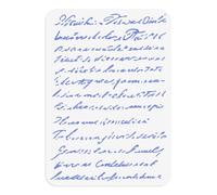 NBEADS Plantilla para Pintar con Texto En Inglés Script Pet, Plantillas Reutilizables para Manualidades Y Arte DIY de 29.7x21cm para Pintar sobre Madera, Tela, Papel, Paredes, Lienzo, Muebles