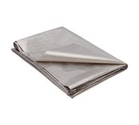 NBEADS Tejido Faraday de 1x1.5m, Tejido de Protección EMF Tejido de Cobre Puro Que Bloquea RFID/RF Tejido de Protección para Almohadillas Conductoras EMI WiFi Teléfono Celular, Gris