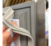 NBEST Junta Universal para Puerta de frigorífico,Sello magnética para Puerta de Refrigerador y Congelador,Blanca