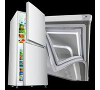 NBEST Junta Universal para Puerta de frigorífico y congelador,Sello magnético para Puerta de Nevera Fridge,Gray/White