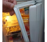 NBEST Sello Junta Magnética Universal De Goma para Puerta De Refrigerador Frigorífico Nevera Congelador,Blanco