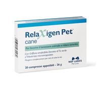 NBF Lanes | Relaxigen Pet Perro, 20 Comprimidos apetecibles, para favorecer el Bienestar Animal y devolver la Serenidad, para Perros de Talla Mediana a Grande