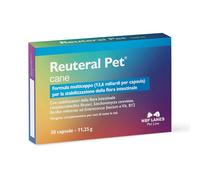 NBF Lanes | Reuteral Pet Dog, 30 cápsulas, probiótico a base de ácido láctico vivo para estabilizar la microflora intestinal en perros
