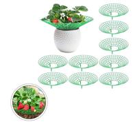 NbgrvB 10 soportes de plástico para plantas de fresa, soporte protector de frutas para fresas, tomates, hierbas, mantiene la fruta fuera del suelo para una mejor circulación del aire