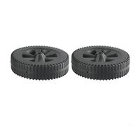 NbgrvB 2 piezas de repuesto de rueda de parrilla de barbacoa de 7 pulgadas para parrillas de gas Charbroil, modelos compatibles, plástico resistente al calor y al desgaste (170 mm)