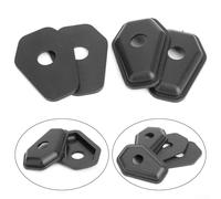 NbgrvB 4 Adaptadores Intermitentes para Suzuki GSXR SV650 | Material plástico , color negro, para uso exterior, protección contra vibraciones