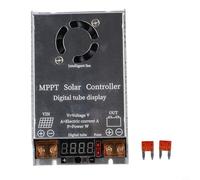 NbgrvB 450W MPPT para Boost Controlador de Carga Solar 12V-50V Entrada 24V-72V Salida -Litio Ácido para Baterías de Gel LiFePO4 con Pantalla LED
