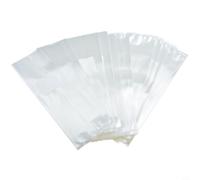 NbgrvB 50 bolsas de cultivo de hongos con parche de filtro, bolsas de sustrato de polipropileno de alta temperatura para cultivar hongos, granos de 7 x 14 pulgadas, bolsas de cultivo transparentes