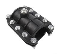 NbgrvB Abrazadera de reparación de tuberías a prueba de fugas de 25 mm, 32 mm, 63 mm de diámetro, conector de polietileno, hierro fundido de plástico, fácil de fijar (25 mm)