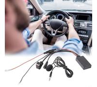 NbgrvB Adaptador AUX 5.0 para Pioneer IP-BUS de 11 pines, cable receptor de audio de coche con micrófono, compatible con la serie DEH-P
