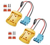 NbgrvB Adaptador para batería 20V a 18V con Fusible 40A Adaptador para