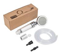 NbgrvB Aireador de bombeo portátil 3 en 1 con tubo de piedra de aire, batería de 2200/4000 mAh, oxigenación de 3-5 l/min para pesca, camping, ducha al aire libre