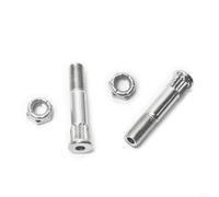 NbgrvB Aleación de aluminio de 55 mm para cabeza redonda Kingpin Bolt Kit con tornillos M10 Skateboard Trucks