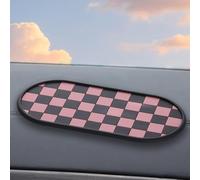 NbgrvB Alfombrilla antideslizante para salpicadero de coche, soporte antideslizante para teléfono con agarre adhesivo para organizar llaves, bolígrafos, gafas de sol, material de PVC, ajuste universal