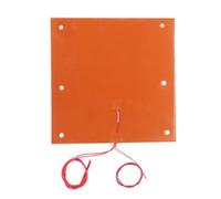 NbgrvB Alfombrilla de silicona para calefacción, 1400 W, 220 V, 500 x 500 mm, 1,5 mm de grosor, calefacción de alto rendimiento para elemento con calentamiento rápido y seguridad de aislamiento, 40 x