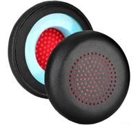 NbgrvB Almohadillas de cuero Protein para auriculares BlackWire 7225 (B) | Superficie de piel de proteína de alta calidad, tacto suave, resistente al sudor, costuras duraderas, uso duradero