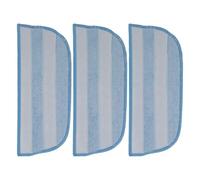 NbgrvB Almohadillas de limpieza de repuesto FC702001, paquete de 3 paños de microfibra con tiras para fregar, reutilizables, lavables